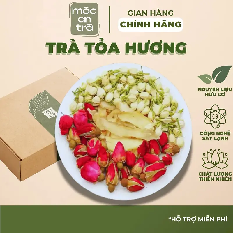Trà Tỏa Hương Thảo Mộc Mộc An Trà - Hương Thơm Tự Nhiên, Thanh Mát Tự Nhiên, Thư Giãn | Mộc An Trà - Main image